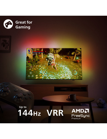 Philips Ambilight TV 55MLED920 4K QD MiniLED 139cm 55" Smart TV Dolby Vision and Dolby Atmos Titan OS