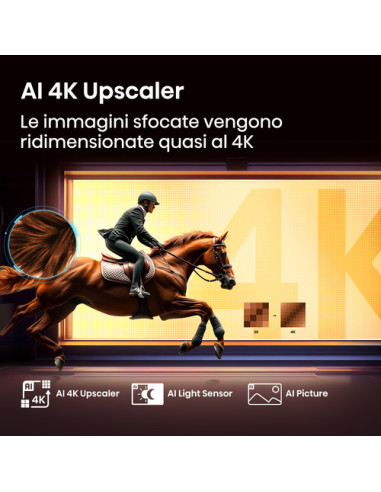 Hisense Smart TV QLED 43" 4K 43E7Q