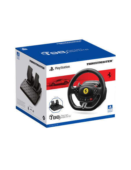 Thrustmaster T98-P FERRARI 296 GTB Nero Sterzo + Pedali PC, PlayStation 4, PlayStation 5