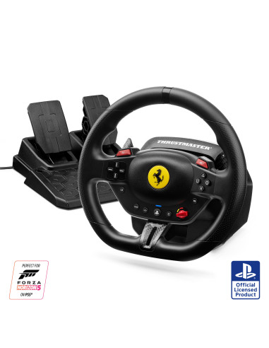 Thrustmaster T98-P FERRARI 296 GTB Nero Sterzo + Pedali PC, PlayStation 4, PlayStation 5