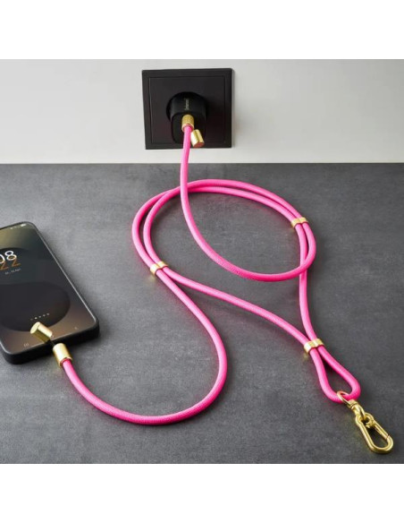 CAVO RICARICA US-C 60W PINK