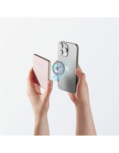 POWER BANK MAG SAFE 5000 ROSA