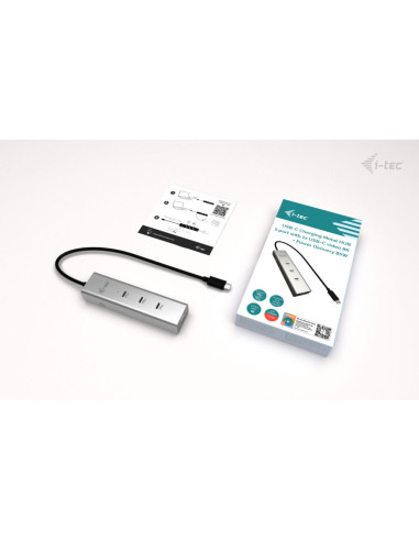 i-tec Metal USB-C Charging HUB 5port with USB-C video 8K + Power Delivery 85W