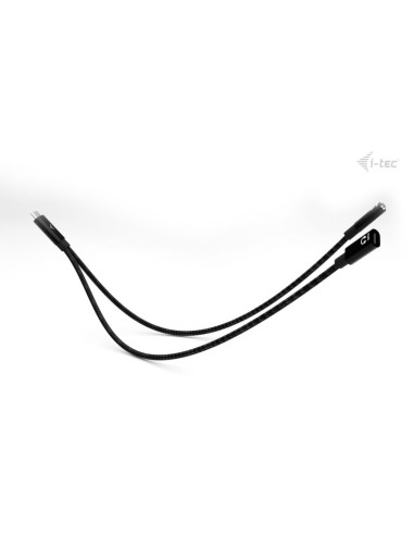 i-tec USB-C Cable Splitter Audio/Data + Power Delivery 100W