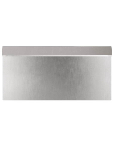 Recinto per lumache 16 pcs Argento 50 x 3,5 x 25 cm