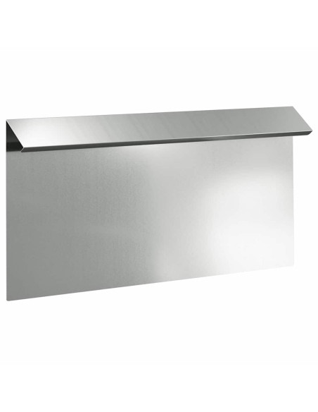 Recinto per lumache Argento 50 x 3,5 x 25 cm Acciaio zincato