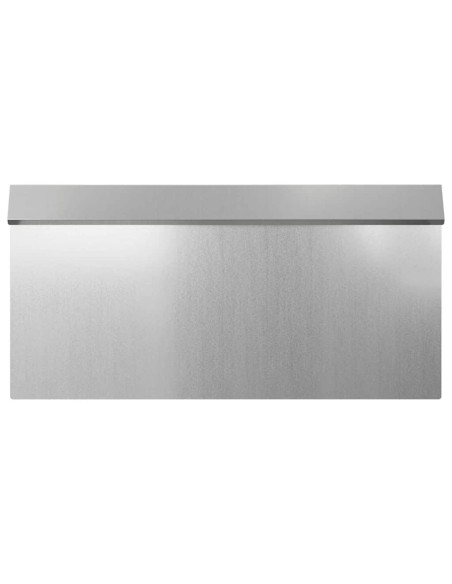 Recinto per lumache Argento 50 x 3,5 x 25 cm Acciaio zincato