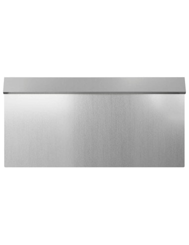 Recinto per lumache 4 pcs Argento 50 x 3,5 x 25 cm