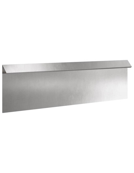 Recinto per lumache 16 pcs Argento 100 x 3,5 x 25 cm