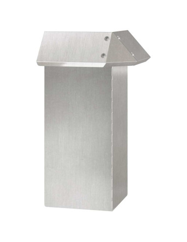 Recinto per lumache Argento 13,5 x 13,5 x 25 cm