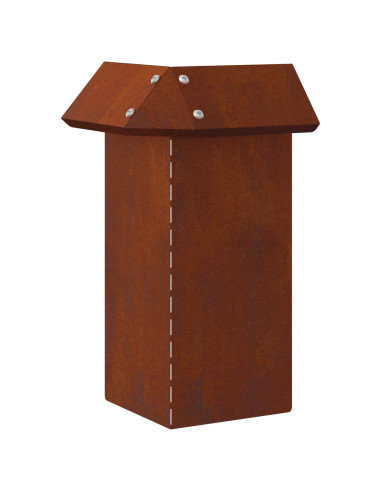 Recinto per lumache Ruggine 13,5 x 13,5 x 25 cm