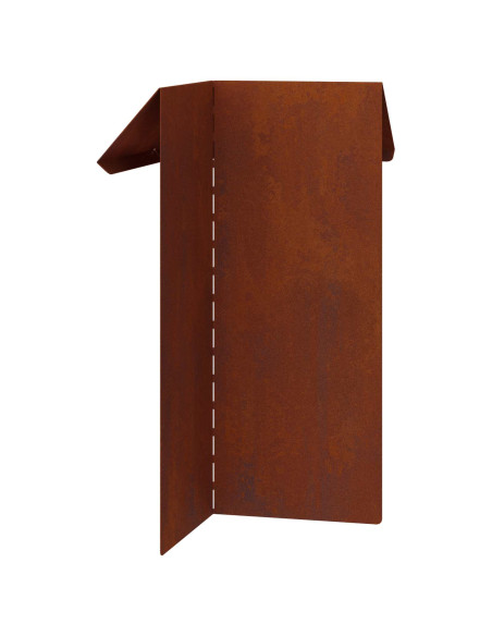 Recinto per lumache Ruggine 13,5 x 13,5 x 25 cm