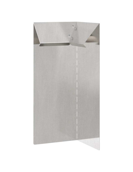 Recinto per lumache Argento 10 x 10 x 25 cm