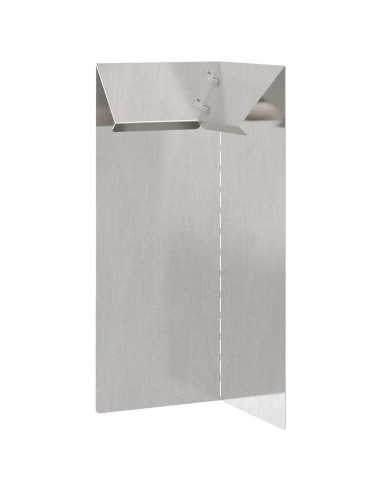 Recinto per lumache 4 pcs Argento 10 x 10 x 25 cm