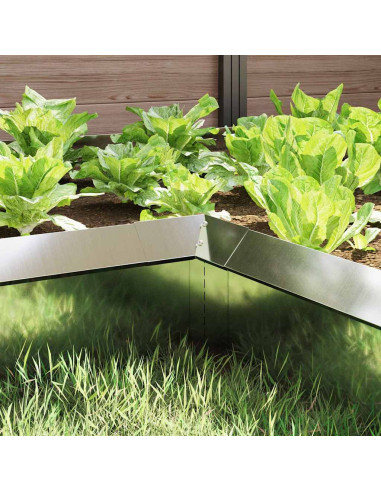 Recinto per lumache Argento 10 x 10 x 25 cm Acciaio zincato