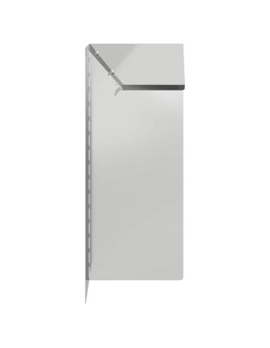 Recinto per lumache Argento 10 x 10 x 25 cm Acciaio zincato