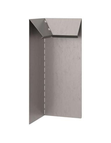 Recinto per lumache 4 pcs Ruggine 10 x 10 x 25 cm