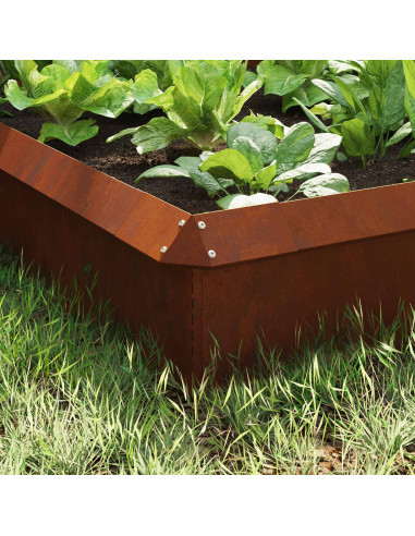 Recinzioni per lumache 8 pcs Ruggine