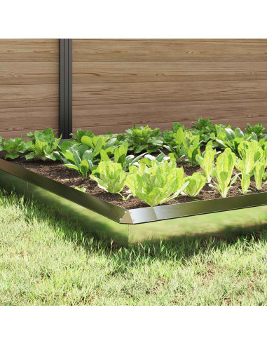 Recinzioni per lumache 12 pcs Argento Acciaio inossidabile