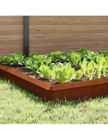 Recinzioni per lumache 12 pcs Ruggine