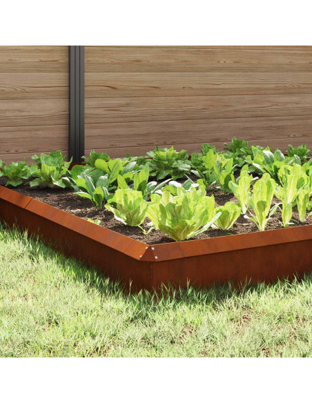 Recinzioni per lumache 12 pcs Ruggine