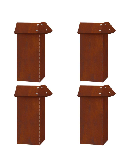 Recinzioni per lumache 12 pcs Ruggine