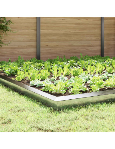 Recinzioni per lumache 20 pcs Argento Acciaio inossidabile