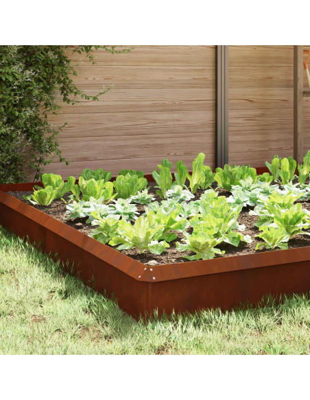 Recinzioni per lumache 16 pcs Ruggine