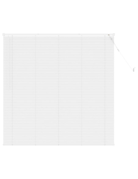 Tenda Veneziana Regolabile Bianco 150 x 160 cm PVC