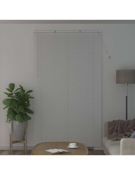 Tenda Veneziana Regolabile Bianco 213 x 160 cm PVC