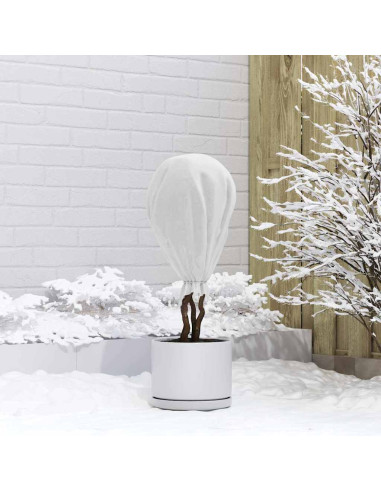 Fleece per Piante di Protezione dal Gelo Bianco 20 x 1,6 m