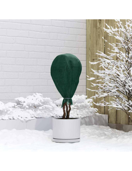 Fleece per Piante di Protezione dal Gelo Verde 20 x 1,6 m