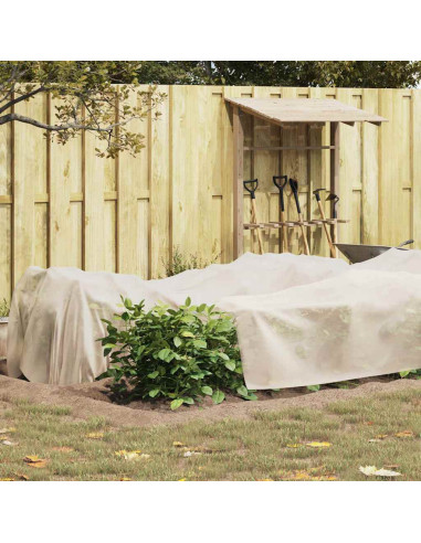 Fleece per Piante di Protezione dal Gelo Beige 100 x 1,6 m