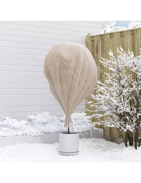 Fleece per Piante di Protezione dal Gelo Beige 50 x 3,2 m