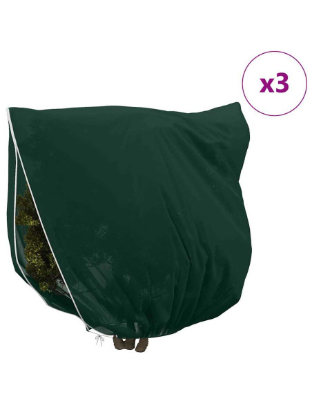 Coperture in Fleece per Protezione Antigelo delle Piante 3 pcs