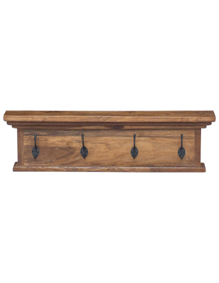 Appendiabiti montato a muro Naturale 70 x 10 x 20 cm