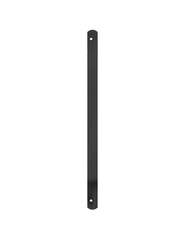 Griglia Finestra 75.5 x 60 cm Acciaio verniciato a polvere Nero