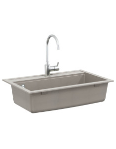 Lavello Grigio 795 x 505 mm Granito 2