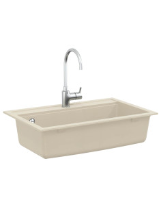 Lavello Beige 795 x 505 mm Granito 2