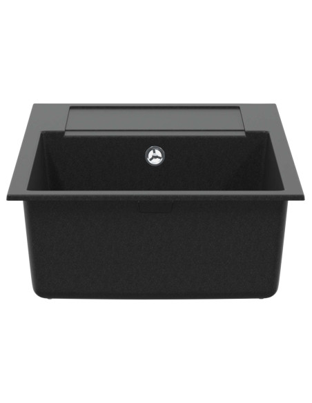 Lavello Nero 780 x 500 mm 80% Quarzo e 20% Resina