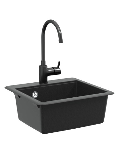 Lavello Nero 470 x 440 mm Granito