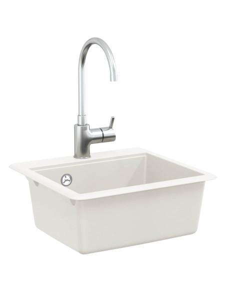 Lavello Bianco 470 x 440 mm Granito