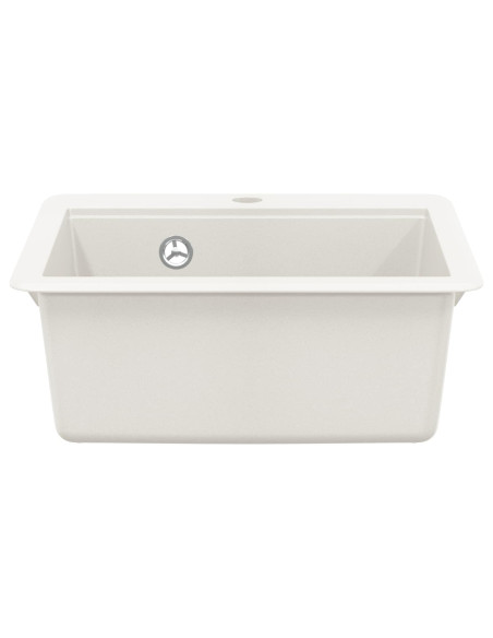 Lavello Bianco 470 x 440 mm Granito