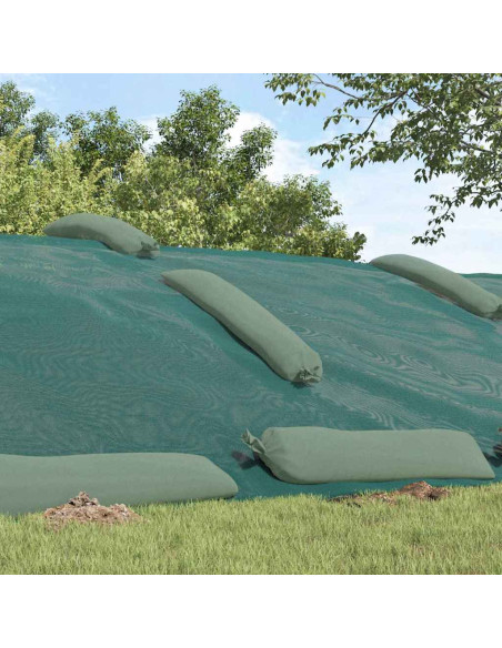Copertura per silo Verde 6 x 5 m HDPE