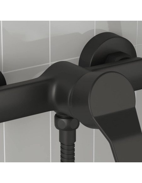 Miscelatore Doccia Nero G 1 / 2 pollici Ottone