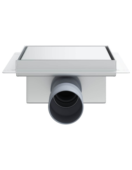 Drenaggio doccia 2 in 1 Argento 15 x 15 cm Acciaio Inox 304