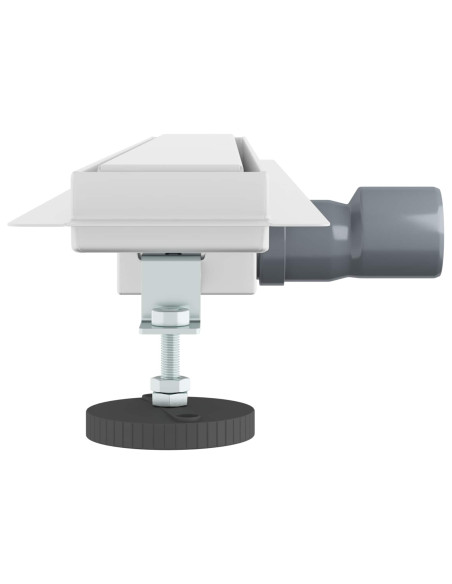 Drenaggio doccia 2 in 1 Argento 80 cm Acciaio Inox 304