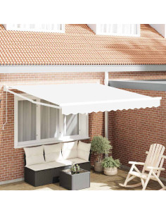 Tenda da Sole Bianco 300 x 250 x 165 cm Poliestere