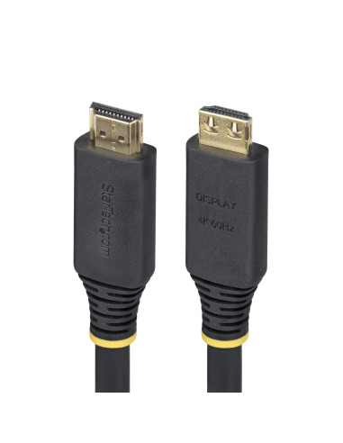 StarTech.com Cavo HDMI attivo ad alta velocità da 10 m con connettori a presa salda, 4K 60 Hz/1440p 144 Hz, HDR10/HDCP 2.2/ARC,
