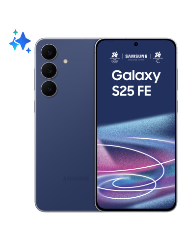 Samsung Galaxy S25 FE, Smartphone AI, Display Dynamic AMOLED 2X 6.7'', Fotocamera 50MP, 8GB RAM, 128GB, Batteria 4.900 mAh, Navy
